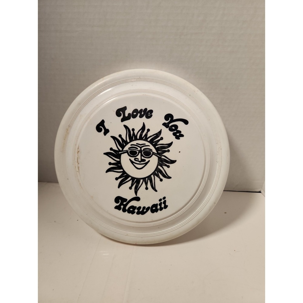 Vintage USA I love you‎ Hawaii frisbee